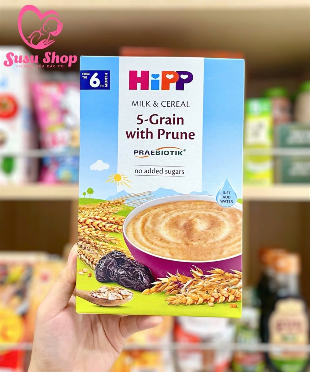 Bột ăn dặm dinh dưỡng HiPP khởi đầu