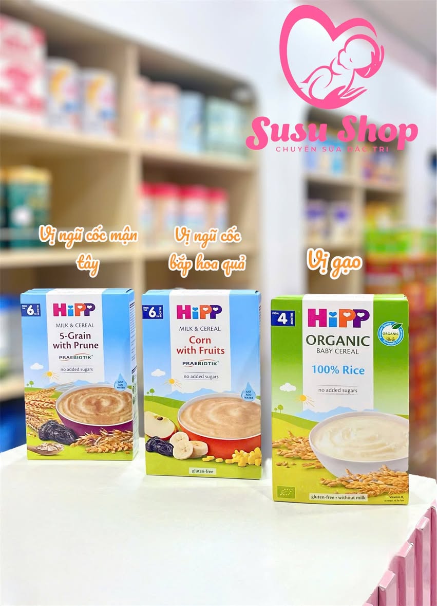 Bột ăn dặm dinh dưỡng HiPP khởi đầu