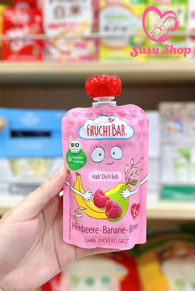 FRUCHTBAR – TRÁI CÂY NGHIỀN HỮU CƠ CHUẨN XÁCH TAY TỪ PHÁP