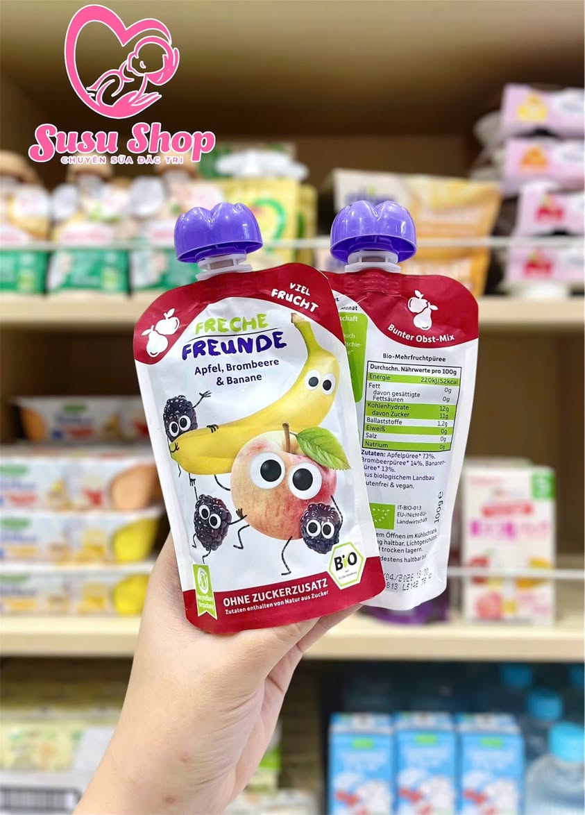 HOA QUẢ NGHIỀN HỮU CƠ FRECHE FREUNDE