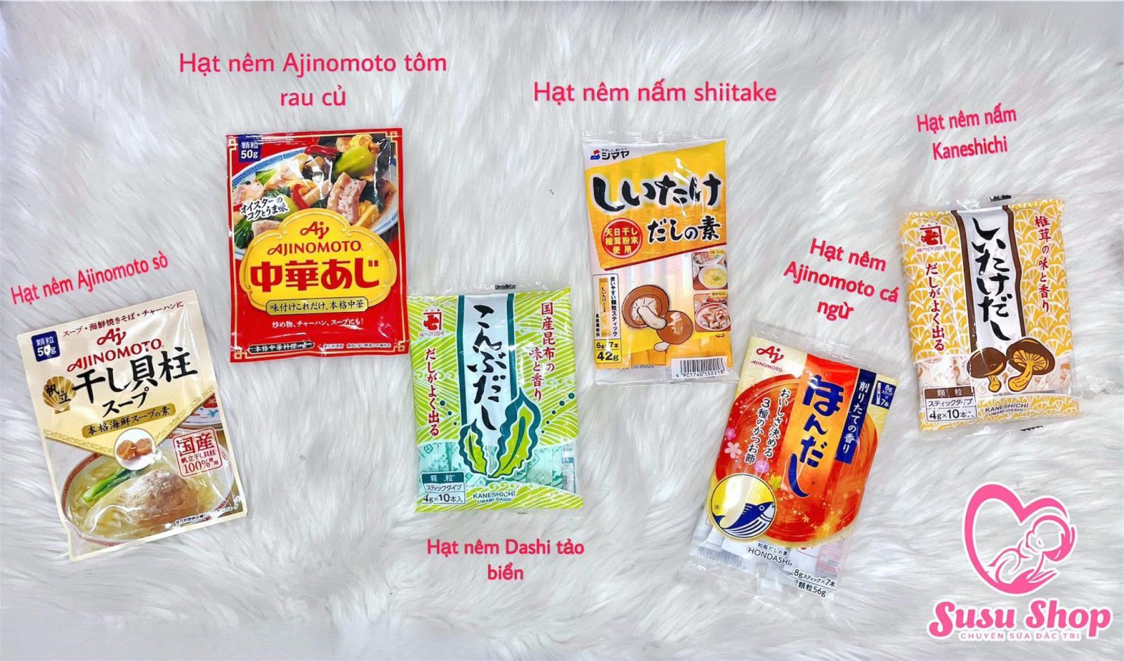 Hạt nêm Ajinomoto cho trẻ Nhật Bản