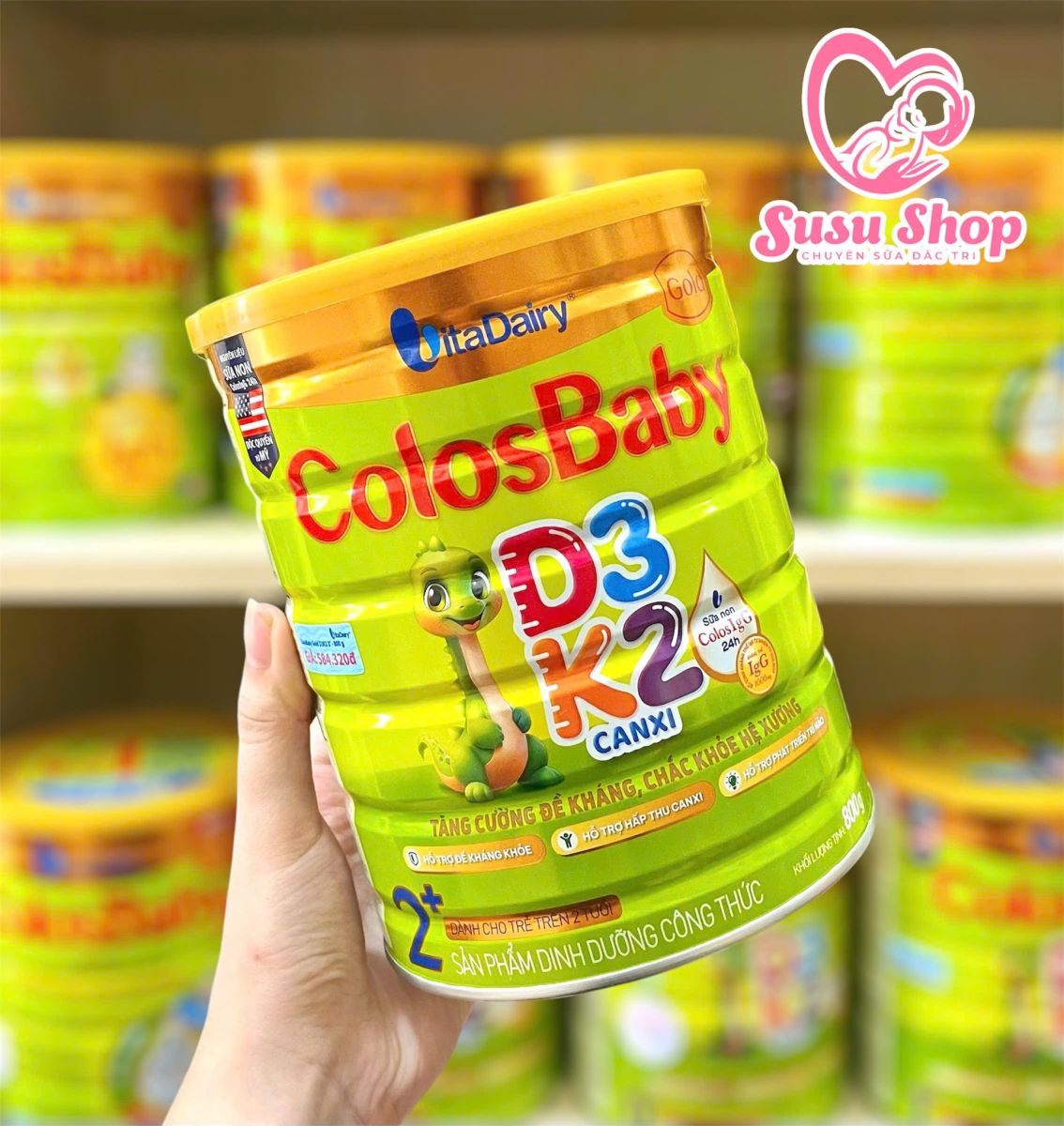 Sữa ColosBaby D3K2 Canxi