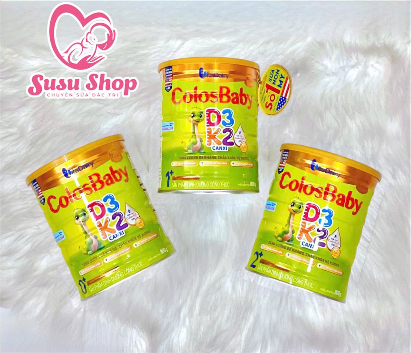 Sữa ColosBaby D3K2 Canxi