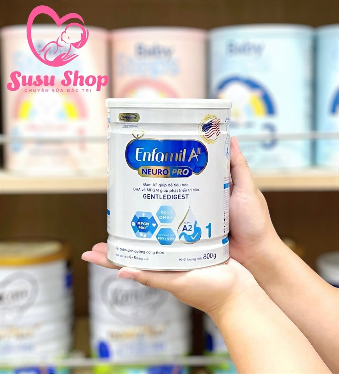 Sữa Enfa A2 Enfamil AII NeuroPro, Enfagrow AII NeuroPro