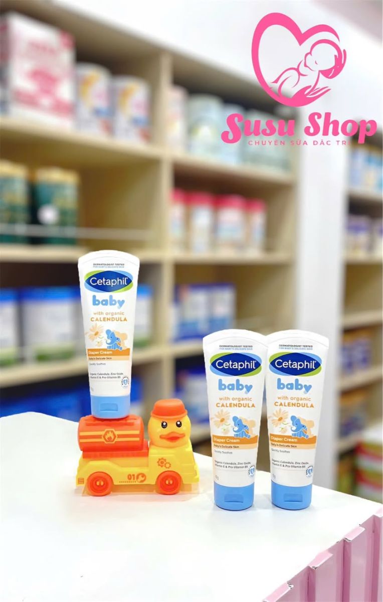 Kem làm dịu & phòng ngừa hăm tã Cetaphil Baby Diaper Cream