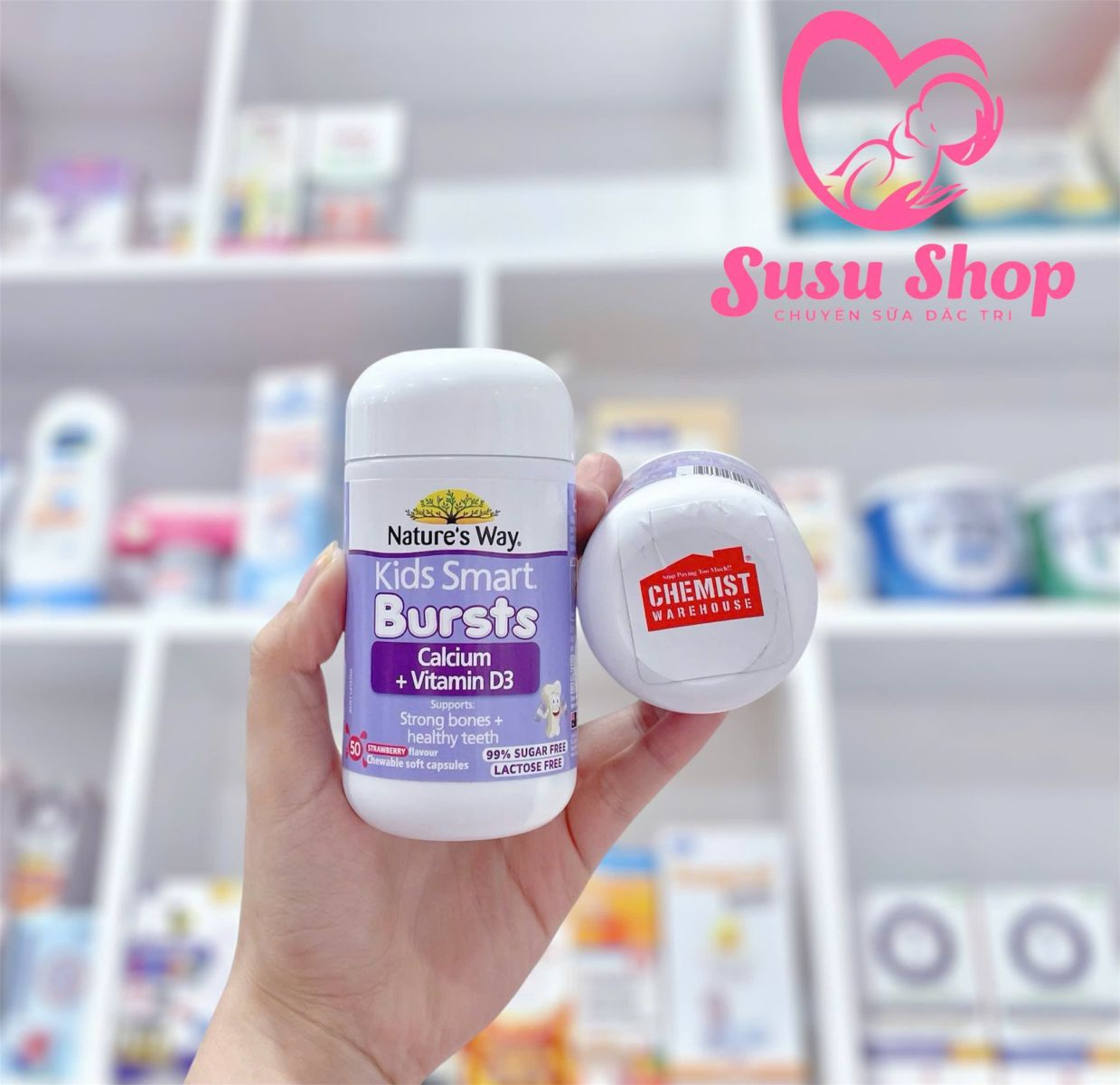 Nature’s Way Kids Smart Bursts Calcium Vitamin D3