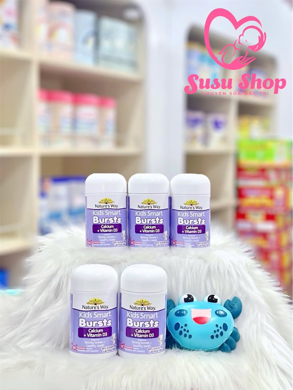 Nature’s Way Kids Smart Bursts Calcium Vitamin D3