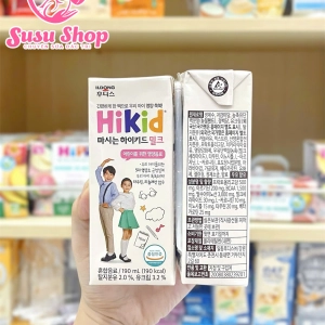 Hikid sữa nước- tiện lợi, dinh dưỡng chuẩn hàn cho bé tăng chiều cao & khoẻ mạnh