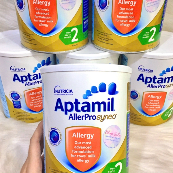 APTAMIL ALLERPRO SYNEO 2 (6–12 THÁNG) – GIẢI PHÁP DINH DƯỠNG CHO BÉ DỊ ỨNG ĐẠM SỮA BÒ