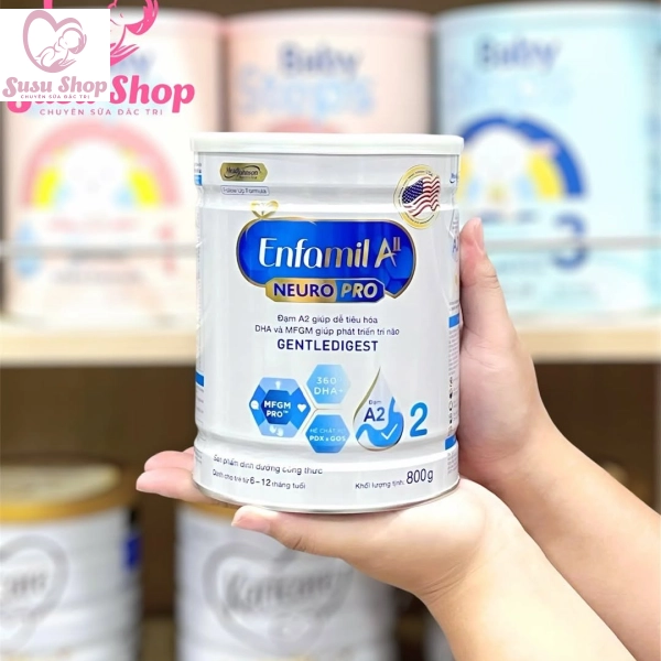 Sữa Enfa A2 Enfamil AII NeuroPro, Enfagrow AII NeuroPro