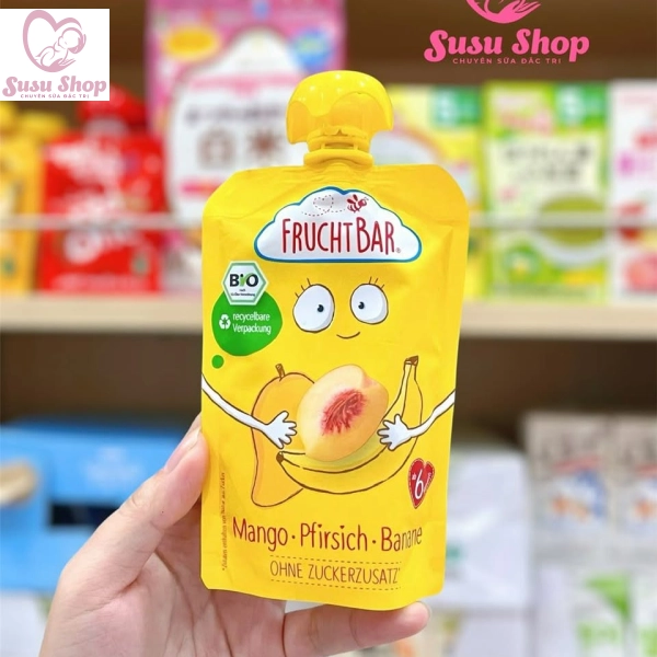 FRUCHTBAR – TRÁI CÂY NGHIỀN HỮU CƠ CHUẨN XÁCH TAY TỪ PHÁP
