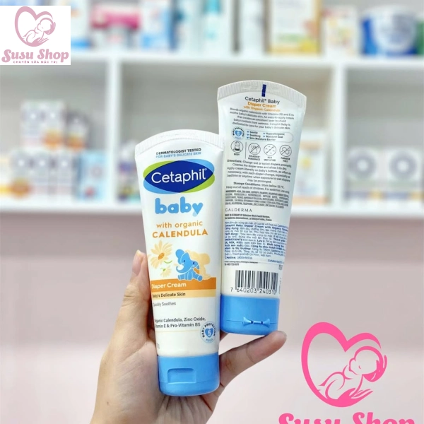 Kem làm dịu & phòng ngừa hăm tã Cetaphil Baby Diaper Cream