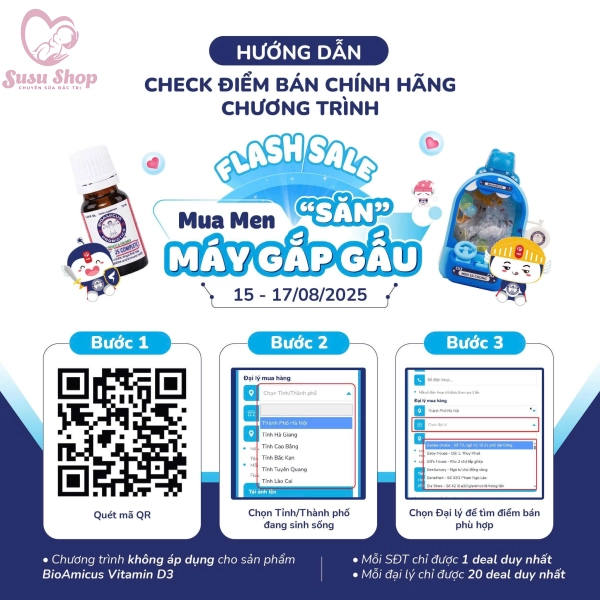 Men vi sinh 10 chủng BioAmicus Complete 10ml