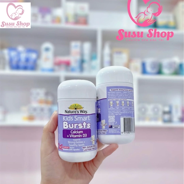 Nature’s Way Kids Smart Bursts Calcium Vitamin D3
