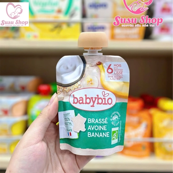 SỮA CHUA DỪA HỮU CƠ BABYBIO